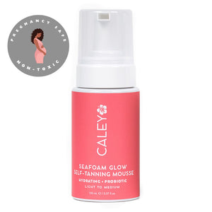 Seafoam Glow Probiotic - Self Tanner During Pregnancy Caley
