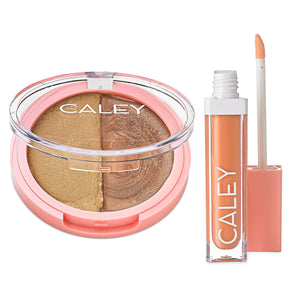 Effortless Beauty Bundle Face Makeup Caley Golden Glow Coconut Kiss 