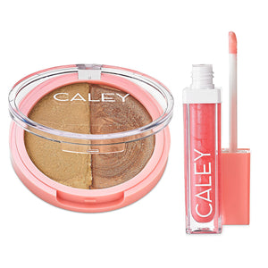 Effortless Beauty Bundle Face Makeup Caley Golden Glow Island Blossom