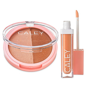 Effortless Beauty Bundle Face Makeup Caley Peach Glow Coconut Kiss