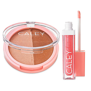 Effortless Beauty Bundle Face Makeup Caley Peach Glow Island Blossom