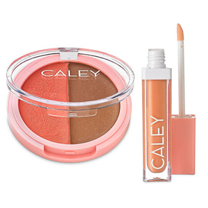 Effortless Beauty Bundle Face Makeup Caley Signature Glow Coconut Kiss 