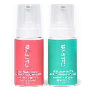 Seafoam Glow Probiotic Self-Tanning Mousse Self Tanner Caley 