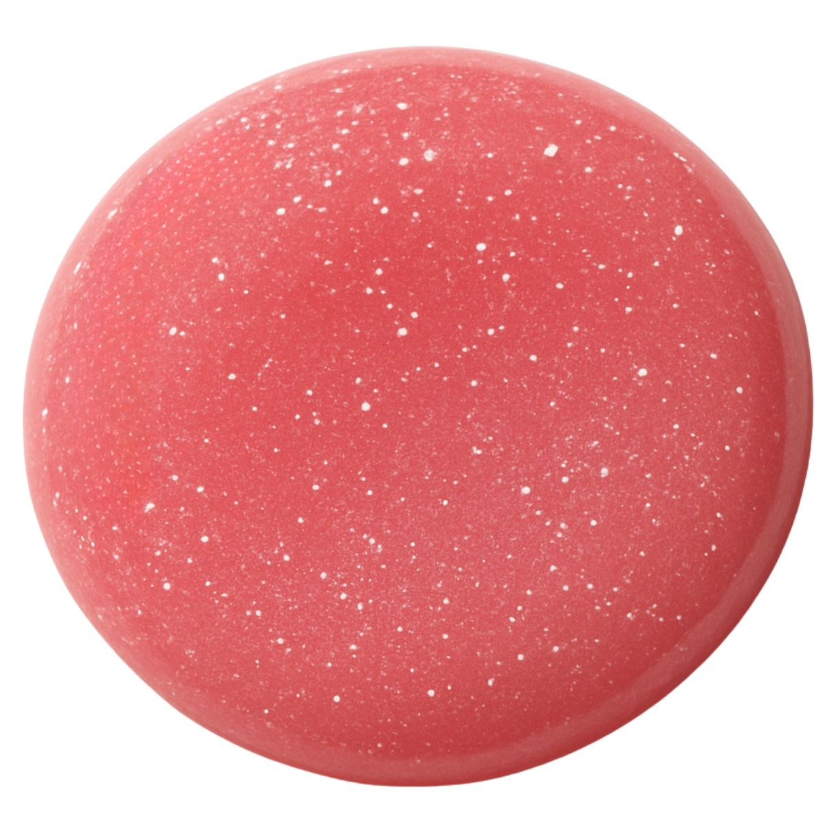 Paradise Punch lip gloss swatch showing a sheer, glossy pink finish on skin by Caley Cosmetics.