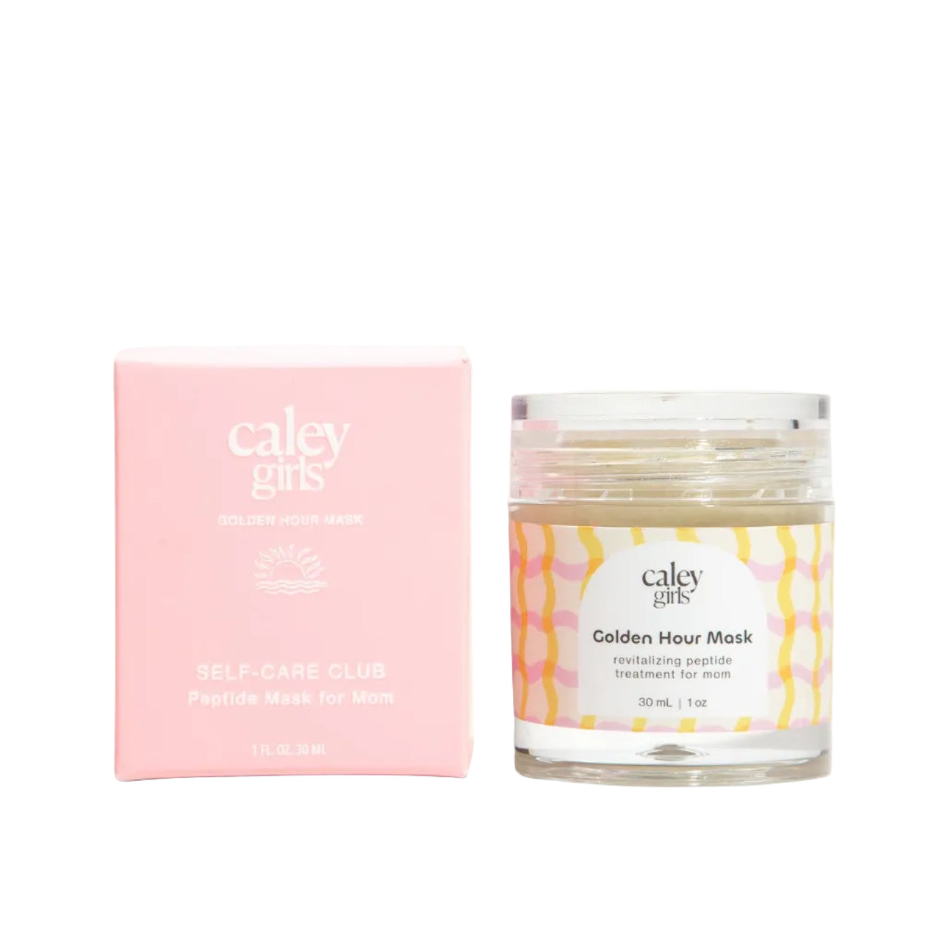 caley girls golden hour peptide face mask 