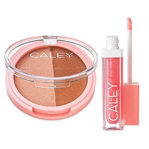 Effortless Beauty Bundle Face Makeup Caley Peach Glow Island Blossom 