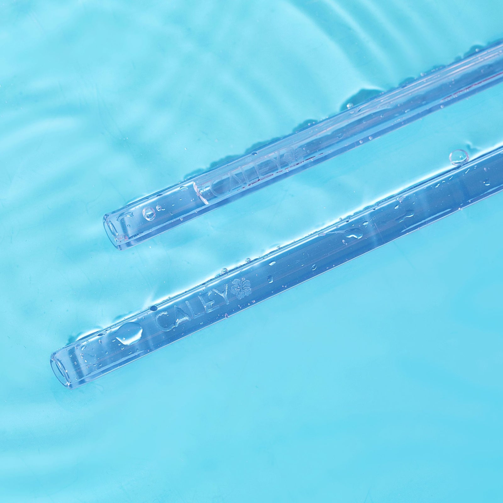 Glass Straws GWP Caley Cosmetics 